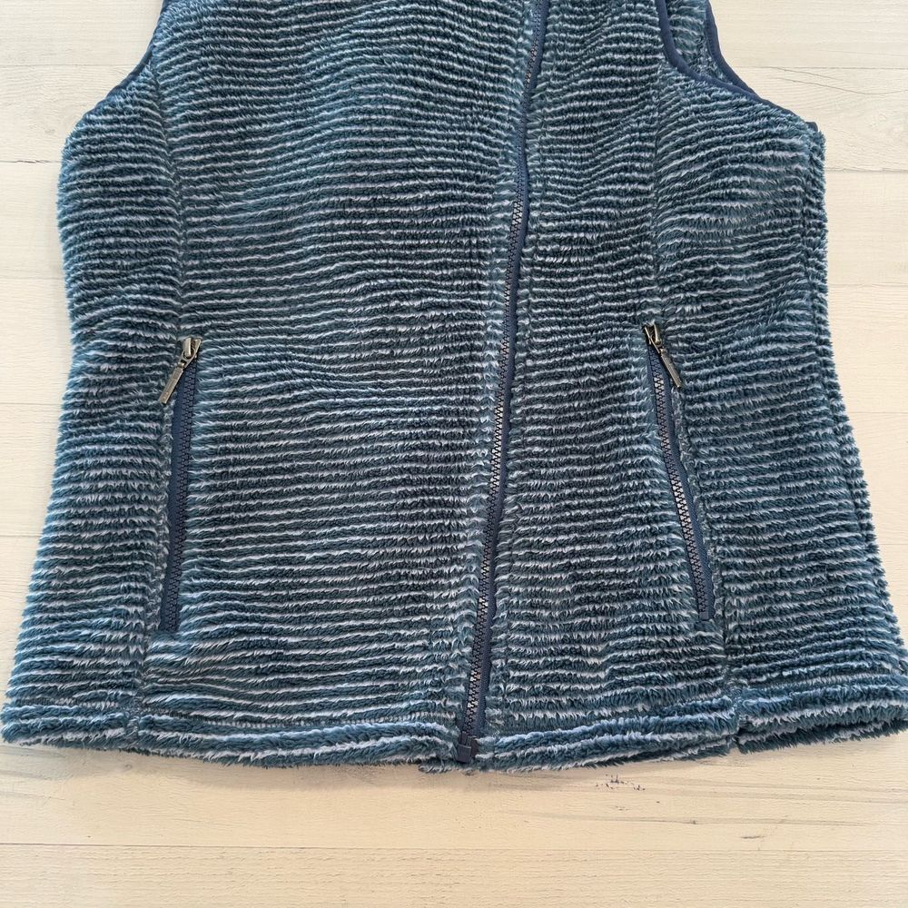 Mountain Khakis Fleece Vest Full Zip Pockets Polyester blue women's‎ small - Picture 2 of 9